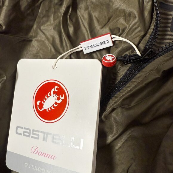 NWT  Castelli Donna Aria W Vest Women's Cycling Black Sz Large - Picture 10 of 10